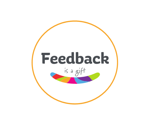 Logo Feedback is a gift