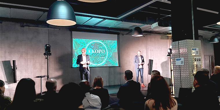 Manutan récompensé pour son bureau issu de l'économie circulaire aux Ekopo Awards