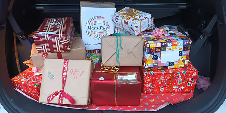 Manutan organise des collectes caritatives pour les fêtes de fin d’année 