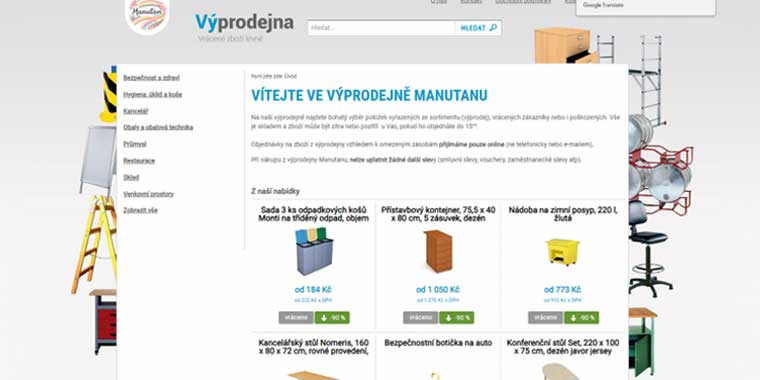 Manutan Czech Republic gives its products a second life 