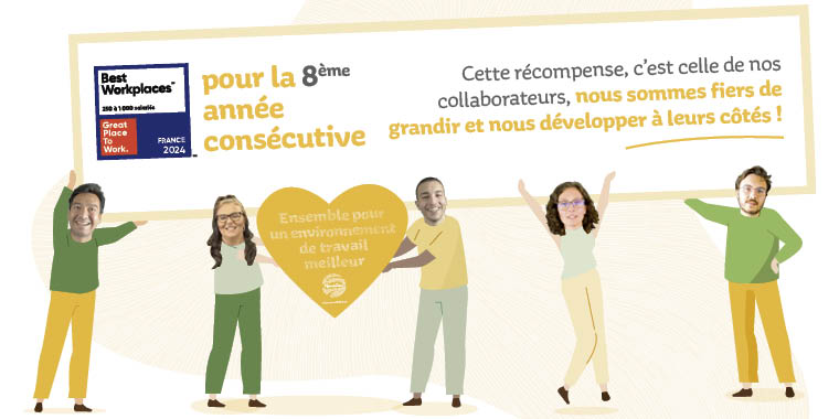 Palmarès Great Place to Work® 2024 : Manutan décroche la 19ème place !