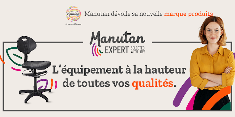 Manutan dévoile sa nouvelle marque propre : Manutan EXPERT 