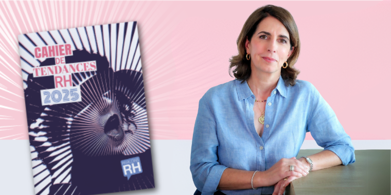 Caroline Haquet, DRH Groupe, dans le Cahier de Tendances RH 2025 