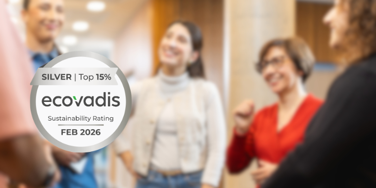 EcoVadis Silver: Manutan group ranks among the top 7% in its sector (74/100)  