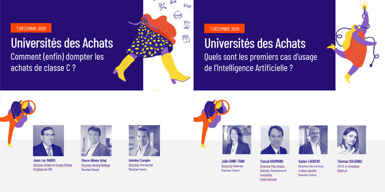 Manutan, conférencier aux Universités des achats 2020