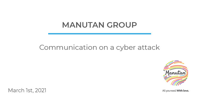 New communication on a cyber attack