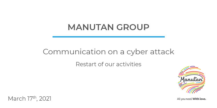 Restart of our activities