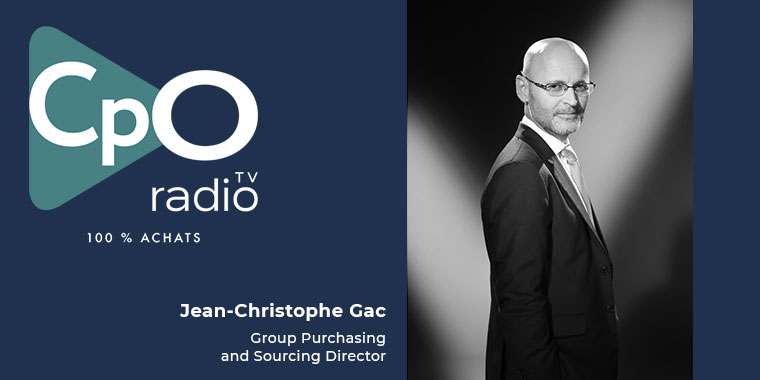 Jean-Christophe Gac, Directeur Achats et Sourcing du groupe Manutan, au micro de CPO Radio.Tv