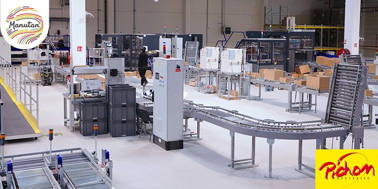 Digital Transformation of the Supply Chain and Information System:  The Manutan group is investing in process automation and going paperless for its new Papeteries Pichon logistics centre