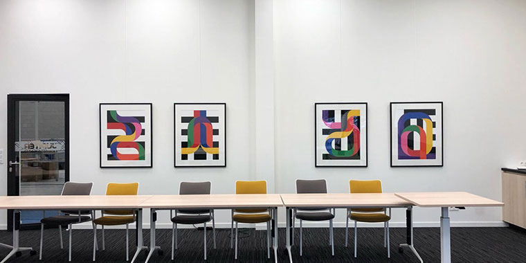 Manutan launches an art rental service in Belgium and the Netherlands